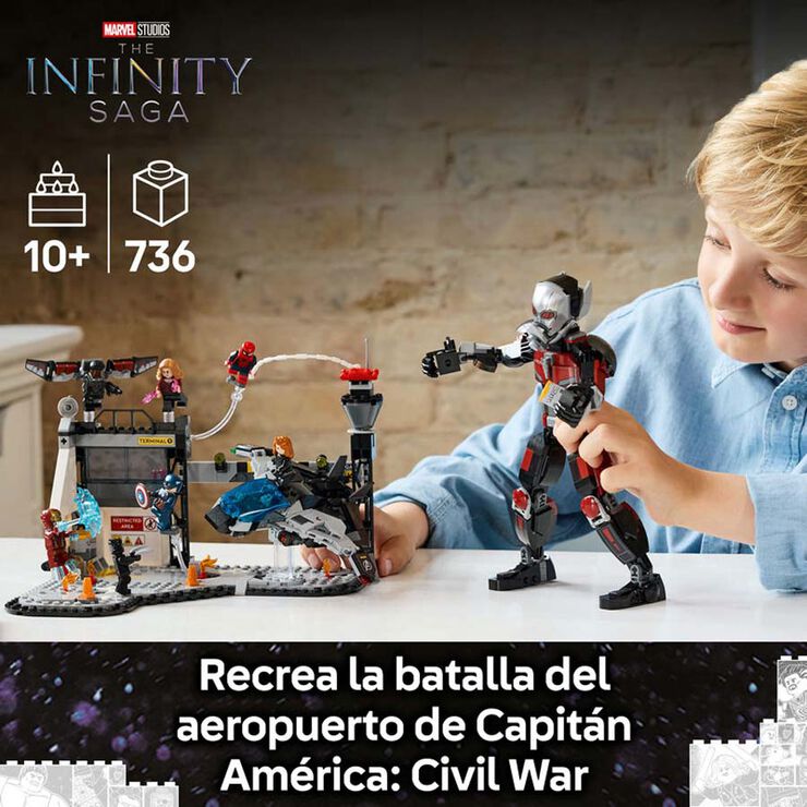 LEGO® Super Herois Gran Batalla del Capità Amèrica: Civil War 76314