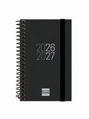 Agenda Escolar Finocam Esp.E3 Sem/Vista Castellano 2026-27 Negro