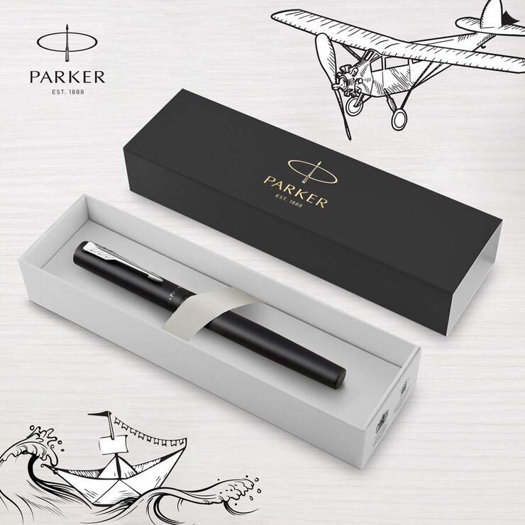 Ròl·ler Parker Vector XL negre