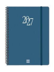Agenda Finocam My Semana Vista Horizontal 2027 Catal&aacute;n Azul