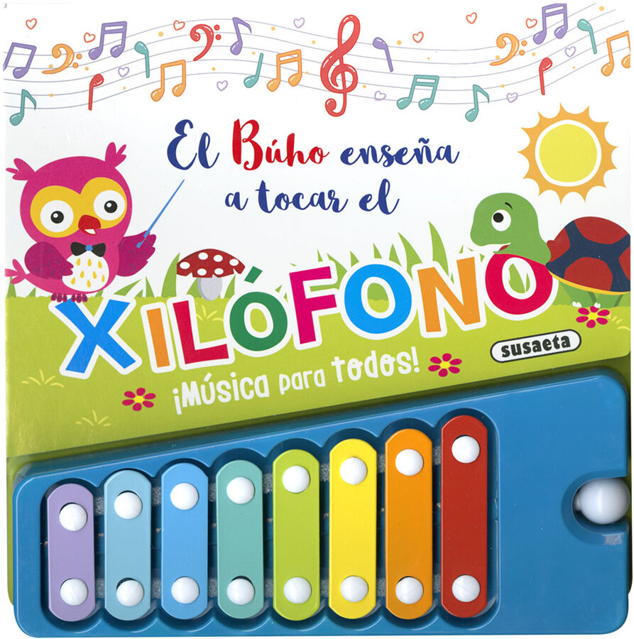 El b&uacute;ho ense&ntilde;a a tocar el xil&oacute;fono