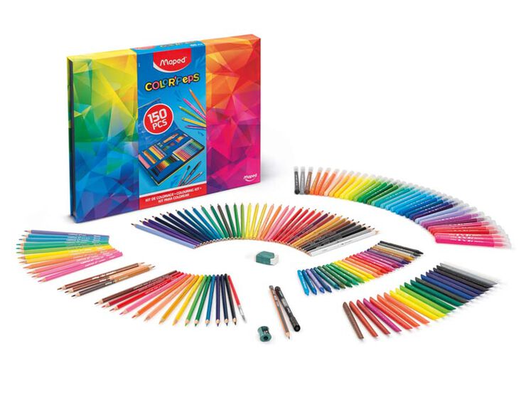 Coloring Maped Color'Peps estuche 150 piezas