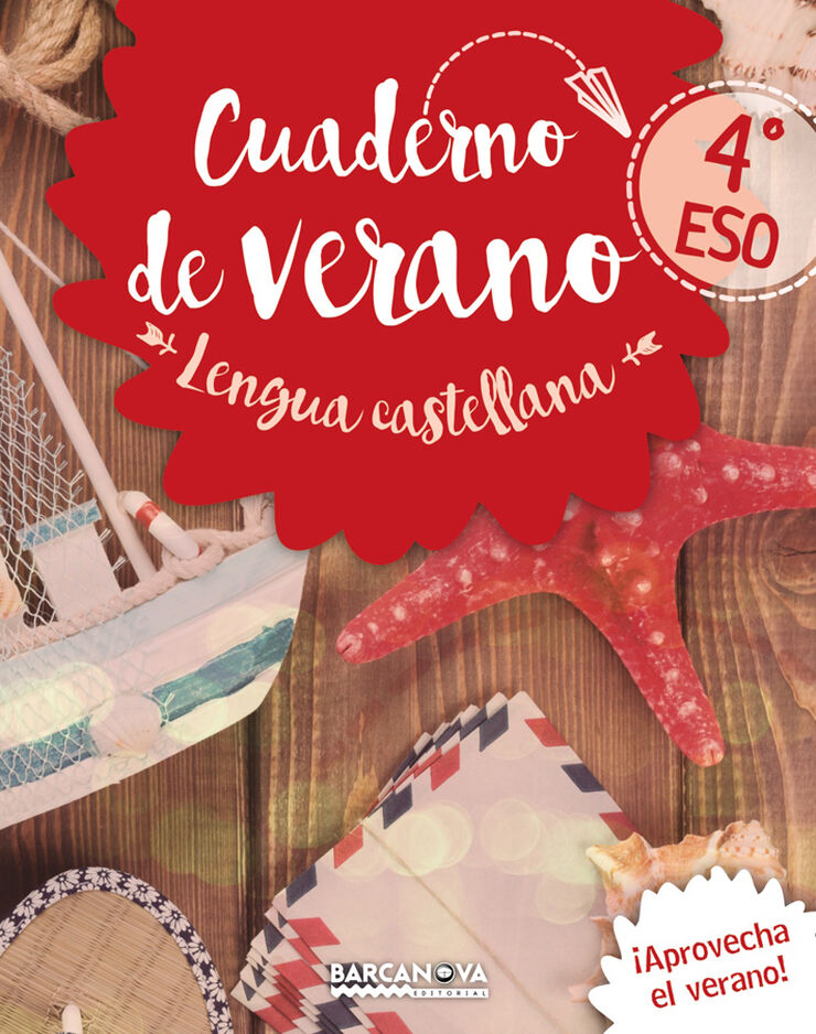 Cuaderno de verano Lengua castellana 4&ordm; ESO