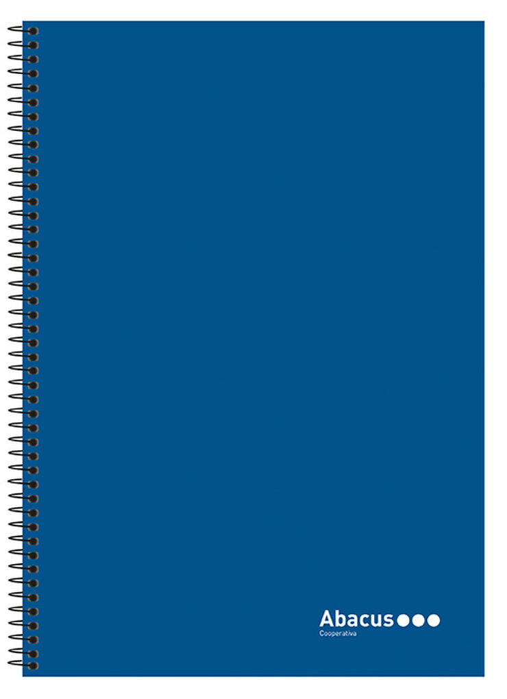 Notebook Abacus A5 160 hojas 5x5 tapa extradura