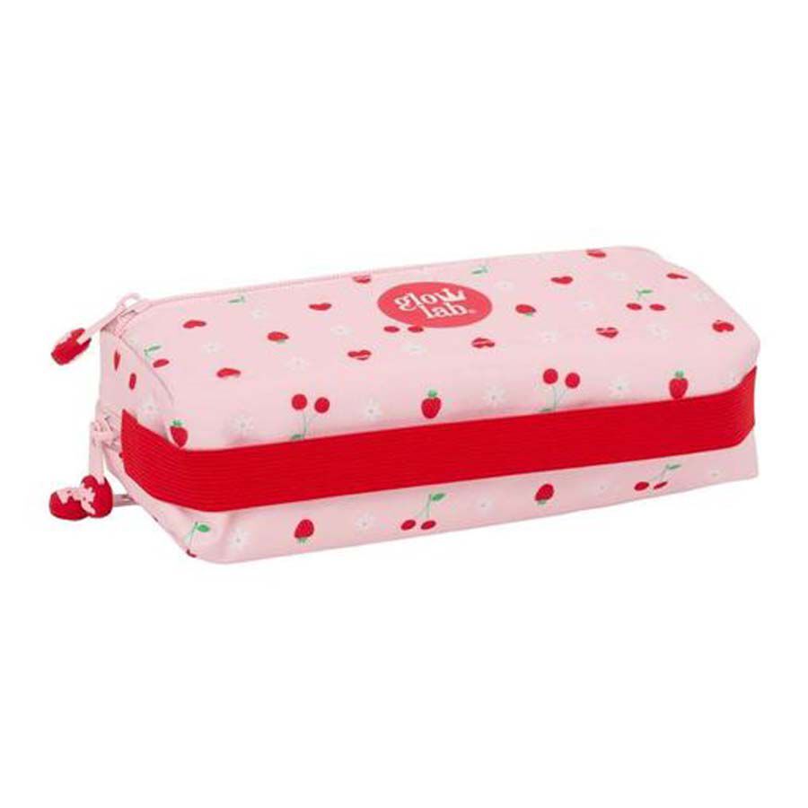 Estuche Triple Safta Glowlab Frutas