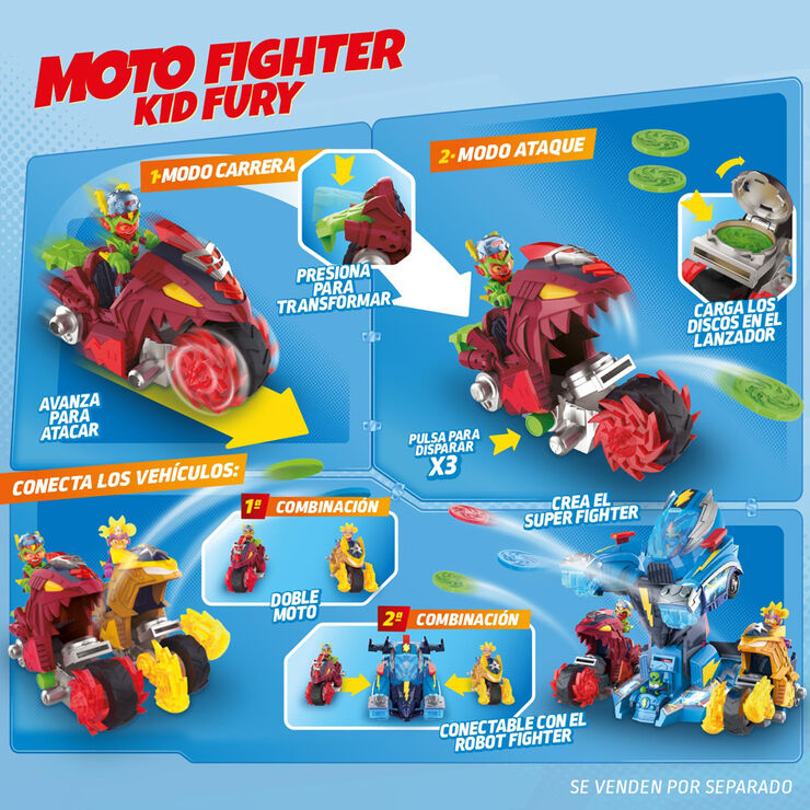 Robot luchador SuperThings Robot Fighter Fury