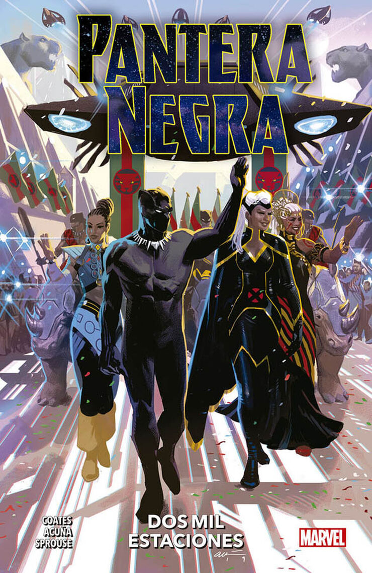 100% Marvel coediciones pantera negra. dos mil razones