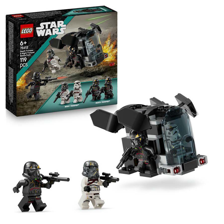 LEGO&reg; Star Wars TM Pack de Combat: Soldat de la Mort i Soldat de la Nit 75412