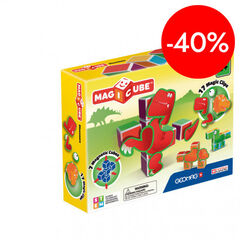 Cubs magn&egrave;tics Geomag Magicube Dinosaurs