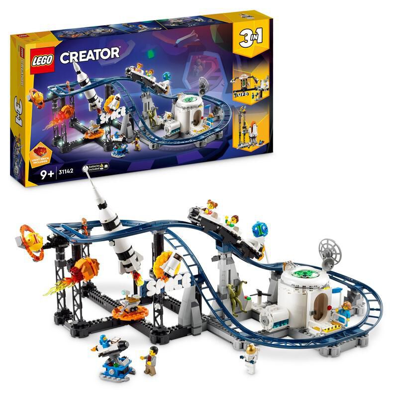 LEGO&reg; Creator 3en1 Muntanya Rusa Espacial 31142