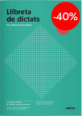 Llibreta Dictats Educaci&oacute; Secund&agrave;ria A5 Additio Catal&agrave;