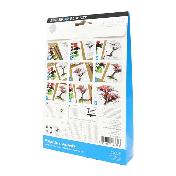Set Daler Simply Activity aquarel·la Paisatge