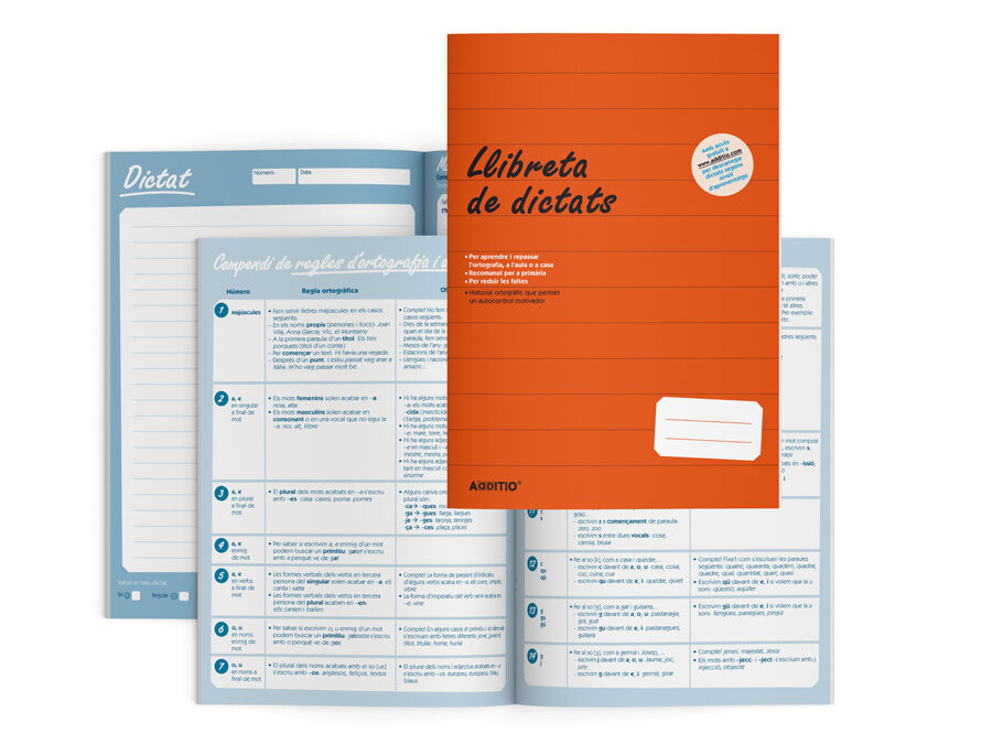 Libreta de Dictados Educaci&oacute;n Primaria Catal&aacute;n