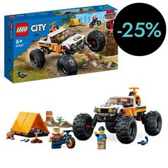 LEGO® City TodoterreNo 4x4 Aventurero 60387