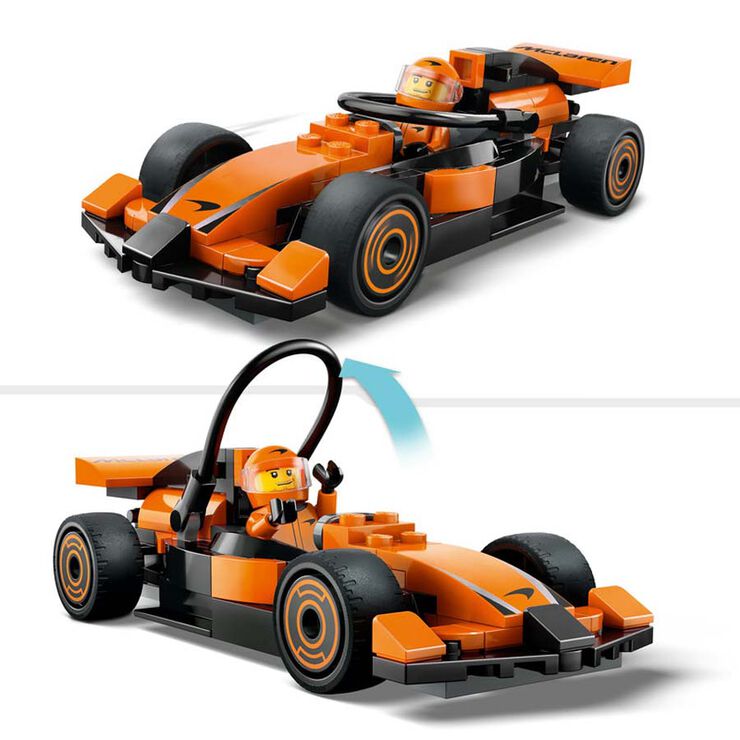 LEGO® LEGO City Pilot de F1® amb Cotxe McLaren 60442