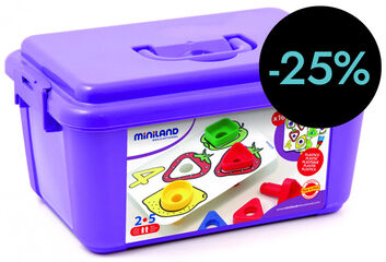 Joc de construcció Activity Cargols i rosques Miniland