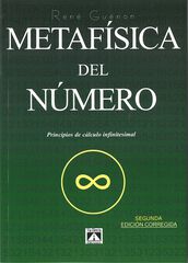 Metafísica del número, La Metafísica del número, La