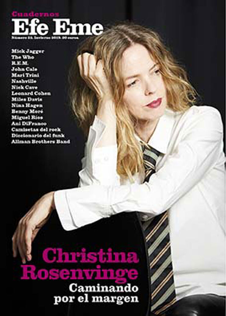 Christina Rosenvinge 22. Cuadernos Efe Eme