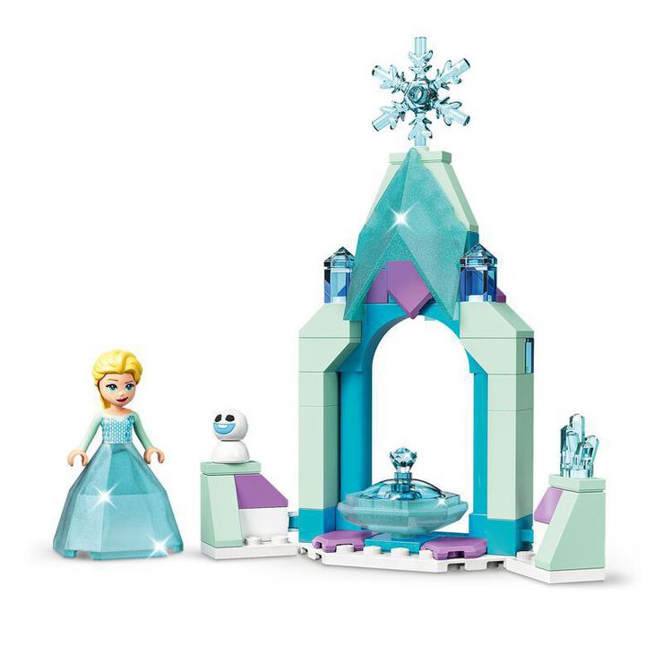 LEGO® Disney Patio del castillo de Elsa 43199