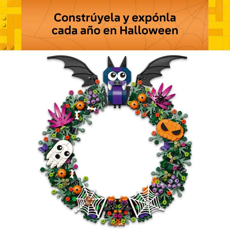 LEGO&reg; Iconic Corona de Halloween 40825