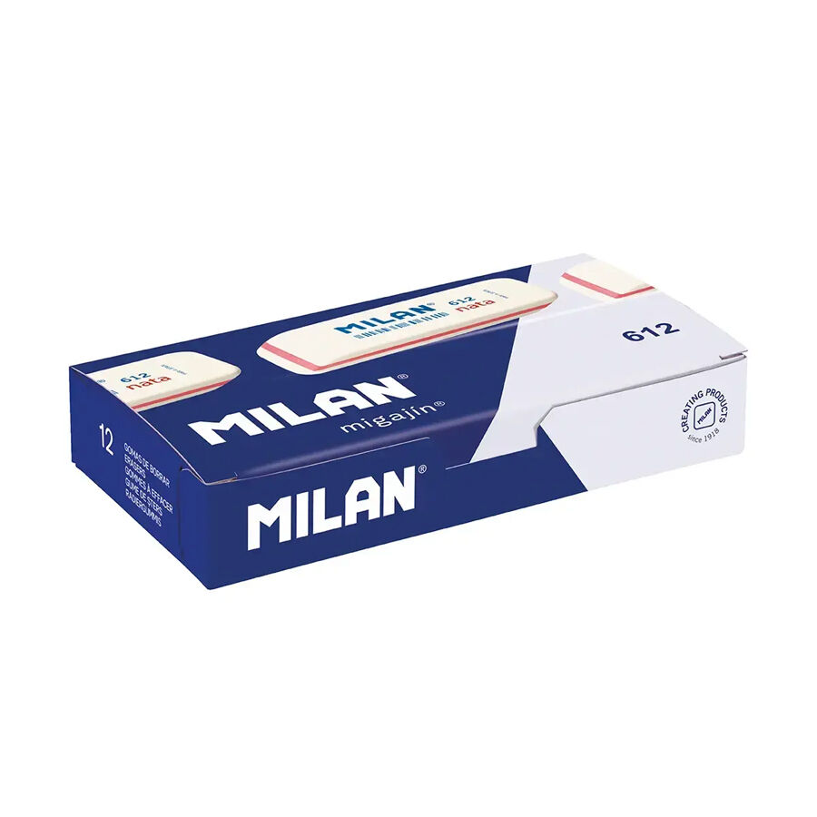 Caja de 12 Gomas Milan Nata 612
