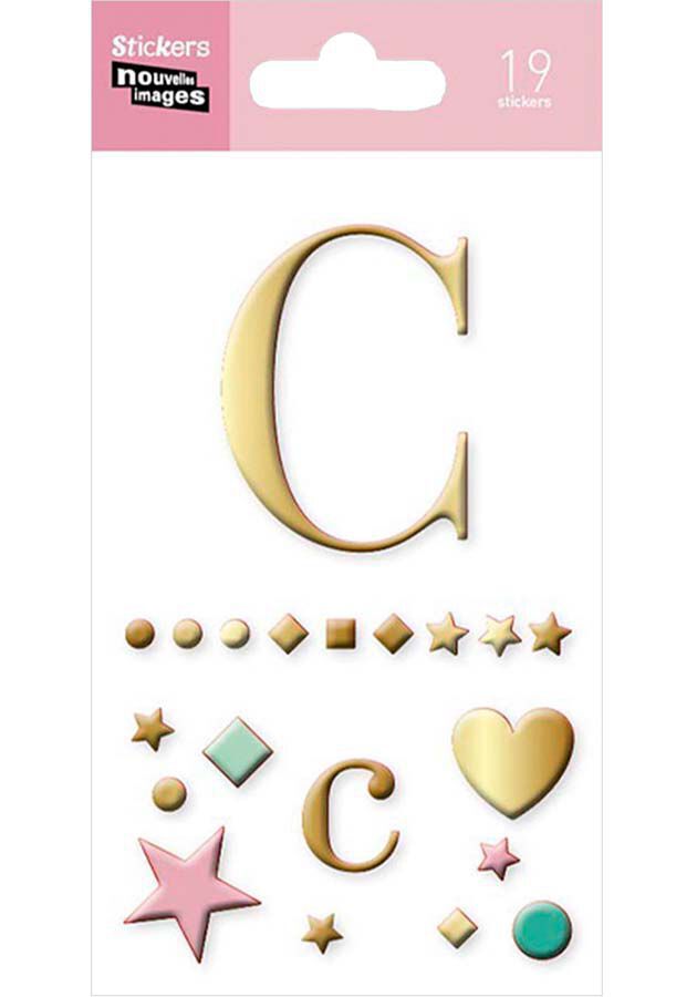 Stickers Draeger Letra C 19u