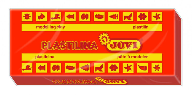 Plastilina Jovi 150g Rojo unidad