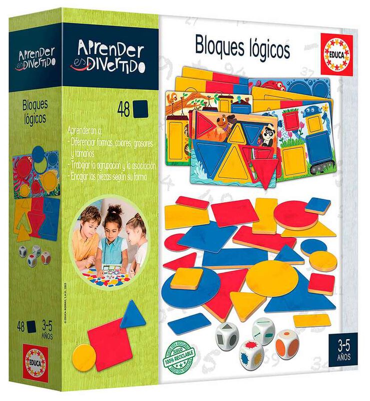 Juego Educativo EDUCA Los Números PT (Edad Mínima: 3 Años - 22,5 x 22,5 x 4,7  cm)