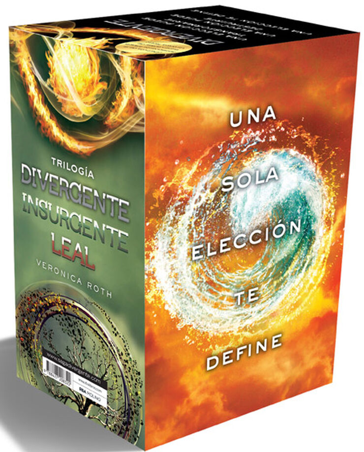 Estuche trilogía Divergente (contiene: Divergente, Insurgente, Leal)