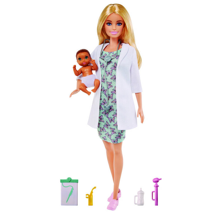 Barbie Doctora y Beb&eacute;