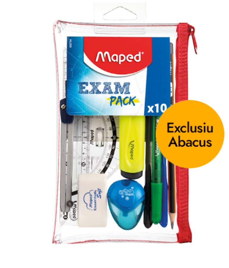 Set Maped Ex&aacute;menes 10 Piezas