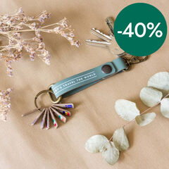 Llavero Miss Wood Vacavaliente verde