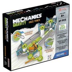Construcción magnética Mechanics Race Track 67 piezas