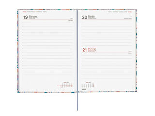 Agenda Finocam Porto D&iacute;a P&aacute;gina 2027 Catal&aacute;n Malva