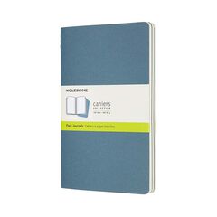 Pack 3 Llibretes Moleskine P Blau Enèrgic Llis