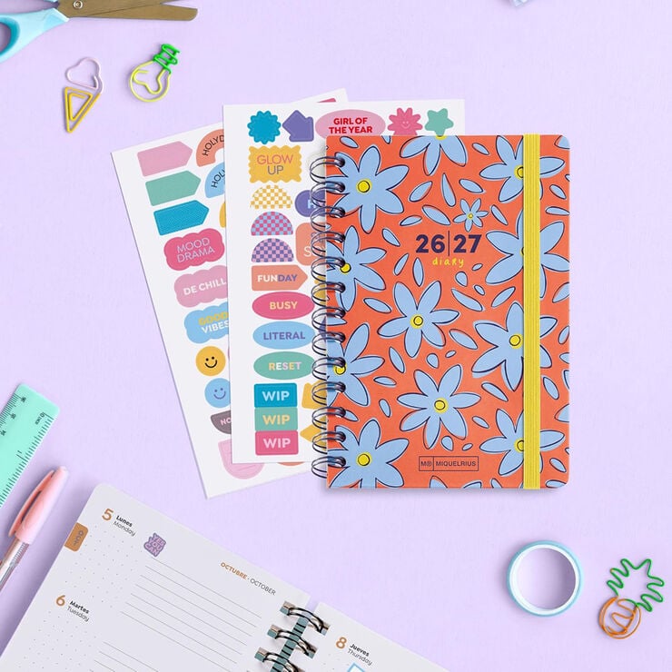 Agenda Escolar Activa W-O S/V Mult. 2026-2027 Spring