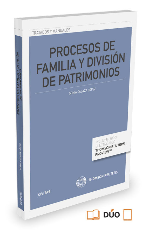 Procesos de familia y divisi&oacute;n de patrimonios (Papel + e-book)