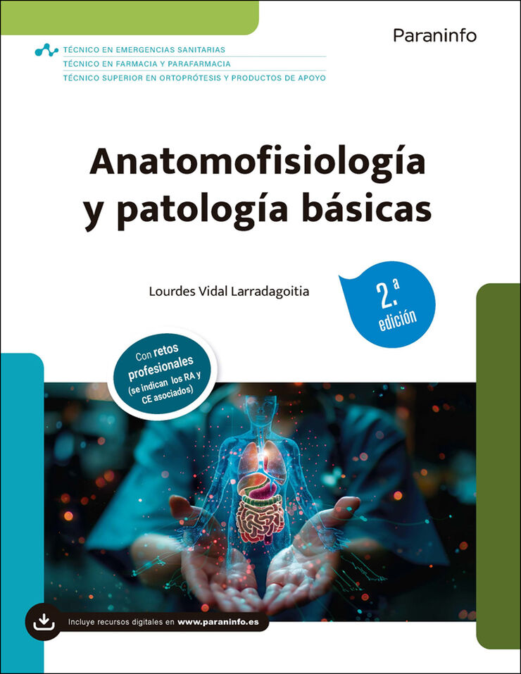 Anatomofisiolog&iacute;a y patolog&iacute;a b&aacute;sicas 2.&ordf; edici&oacute;n 2026