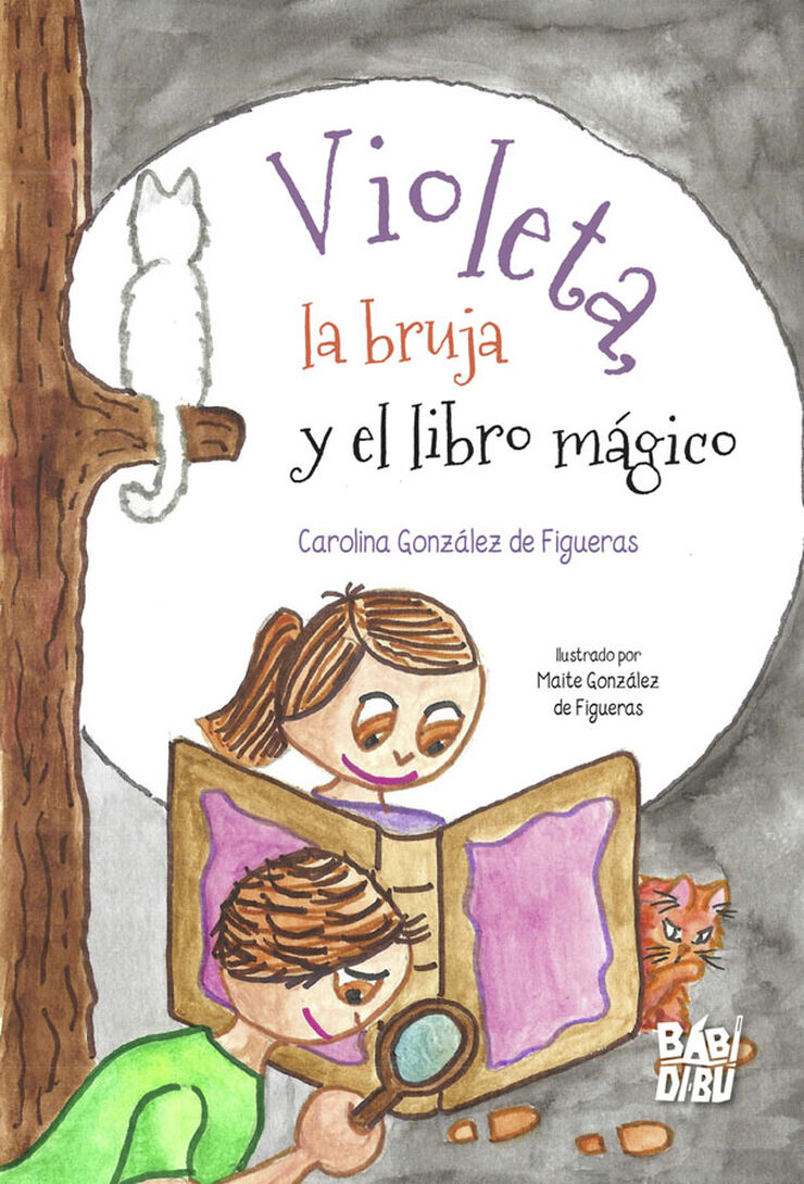 Violeta, la bruja y el libro mágico