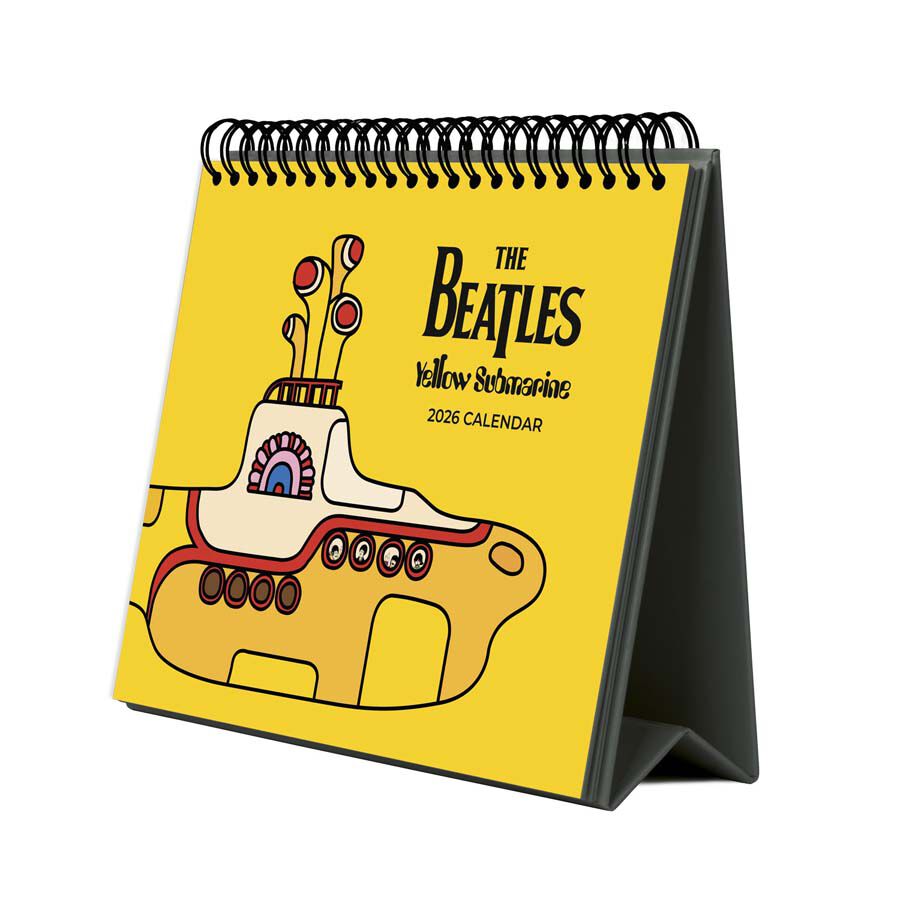 Calendario sobremesa 2026 19,5x16,5 The Beatles