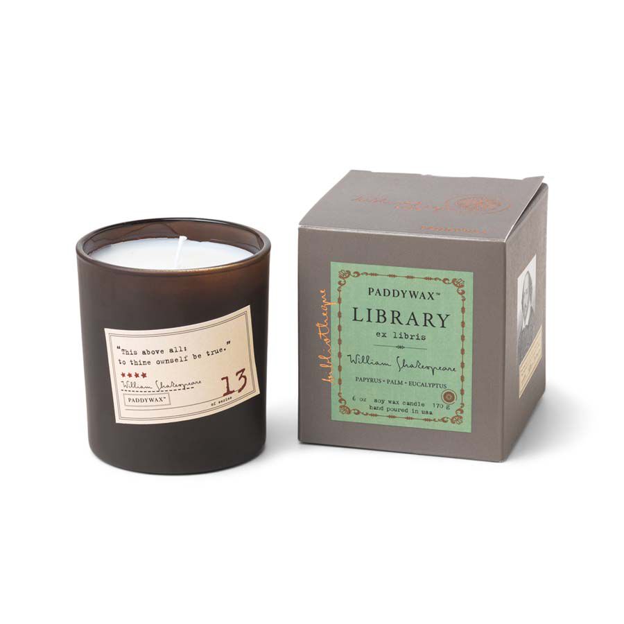 Vela Paddywax Library William Shakespeare