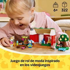 LEGO® Animal Crossing Botiga de Roba de les Germanes Manetes 77055