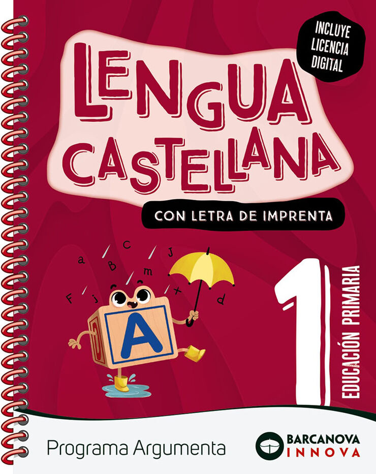 Argumenta 1. Lengua Castellana (Lletra Impremta)