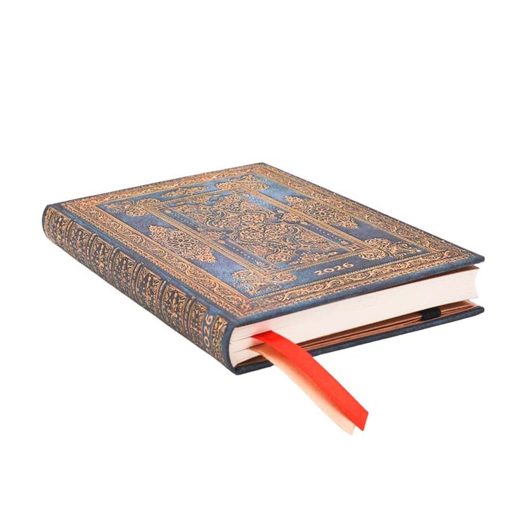 Agenda Paperblanks Luxe Blau Mini apaïsada setm/vista cas 2026