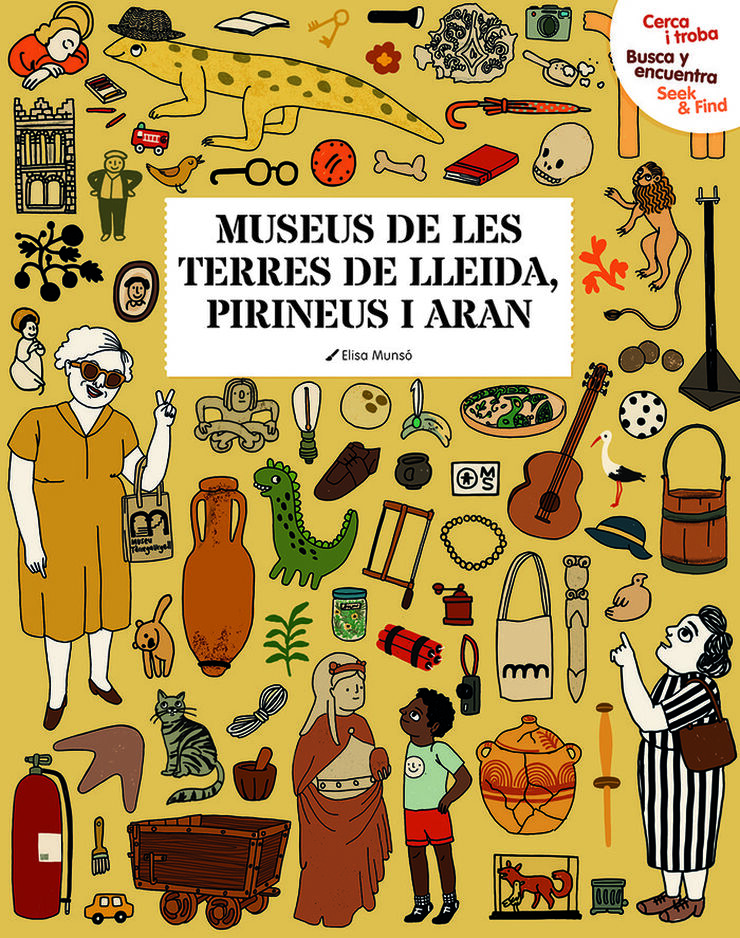 Cerca i troba, busca y encuentra, seek & find. Museus de les Terres de Lleida