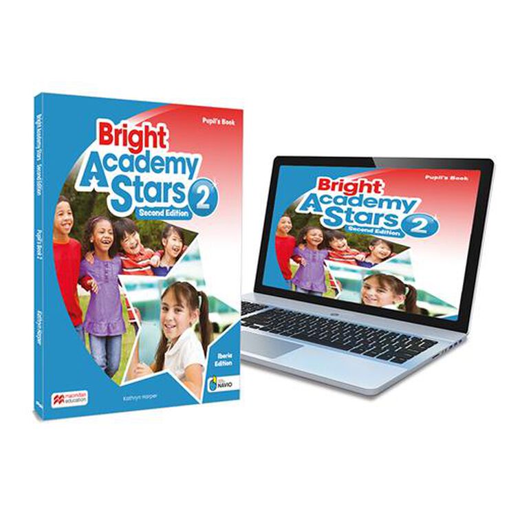 Bright Academy Stars 2 Pupil'S Book:Libro De Texto De Inglés Impreso Con Acceso A La Versión Digital