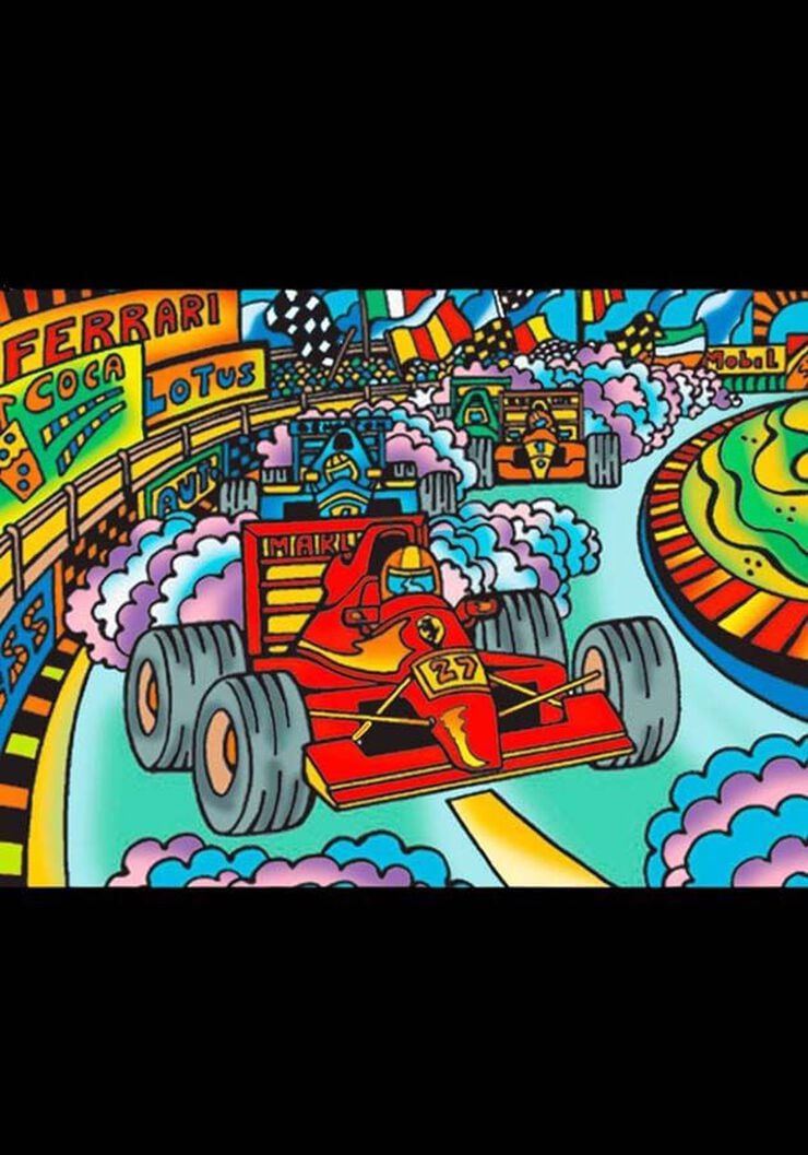 L&agrave;mina vellut Colorvelvet F&oacute;rmula 1