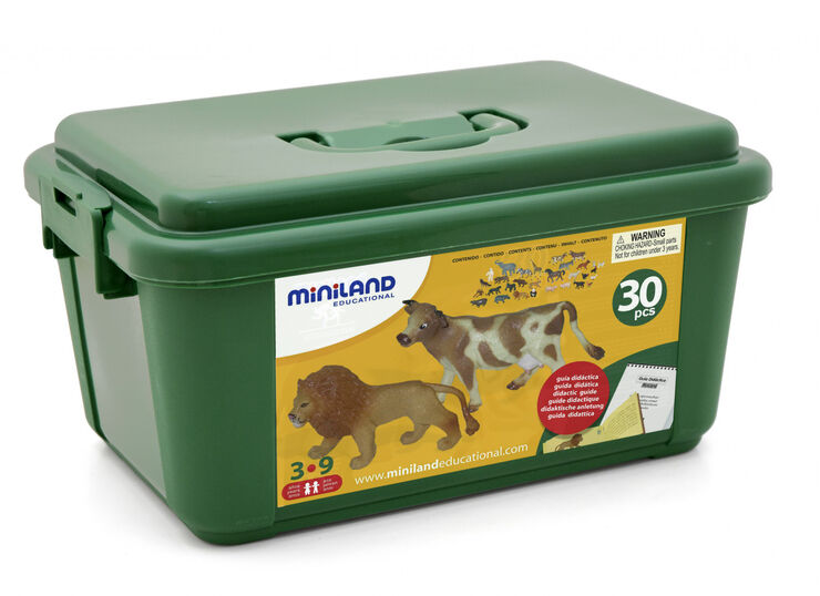 Animals salvatges/granja 30 unitats Miniland