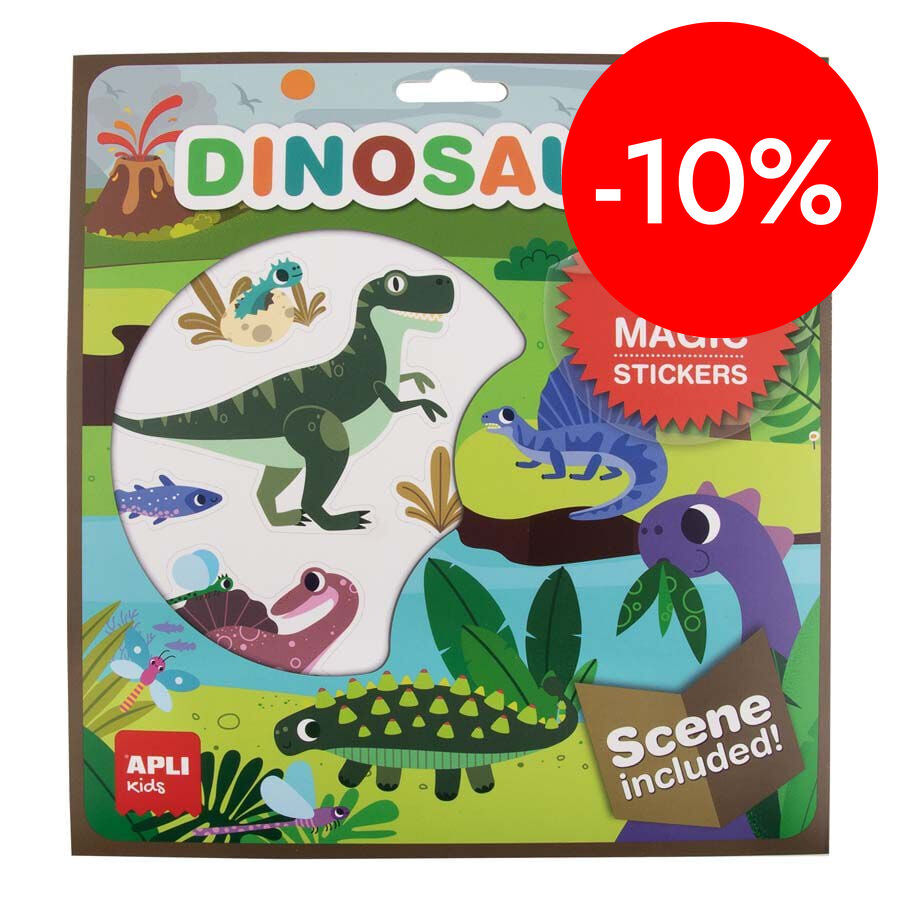 Joc d'Adhesius Dinosaures