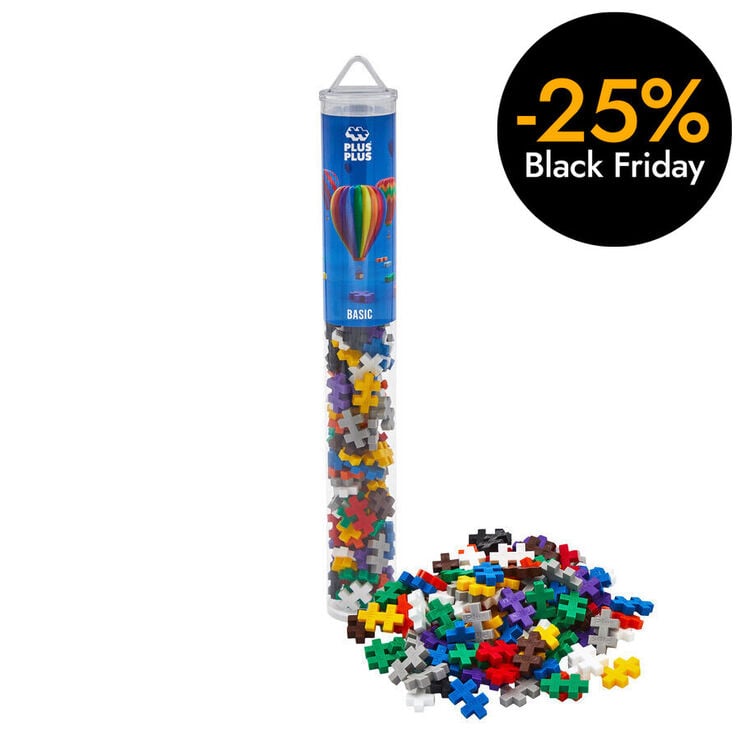 Plus-Plus Tub bàsic Mix 100 peces